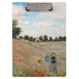 Carpeta De Pinza Claude Monet - Campo de amapolas