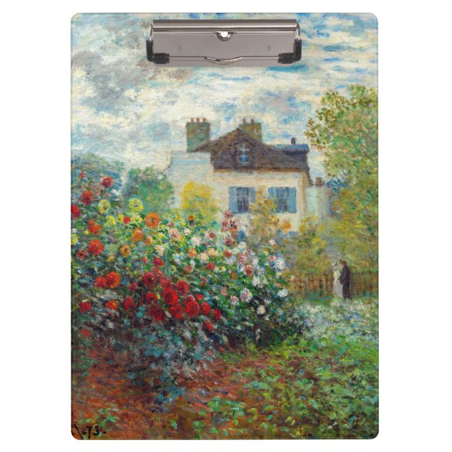 Carpeta De Pinza Claude Monet - El jardín del artista en Argentina (Anverso)