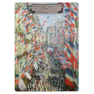 Carpeta De Pinza Claude Monet el   la ruda Montorgueil, París