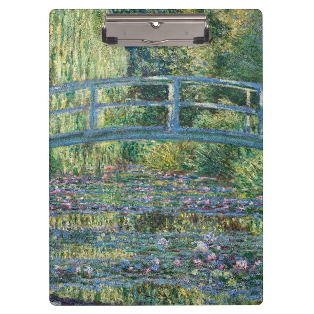 Carpeta De Pinza Claude Monet - estanque de Lily del Agua, Armonía  (Anverso)