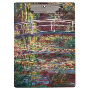 Carpeta De Pinza Claude Monet - Estanque de nenúfares, Armonía Rosa