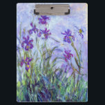 Carpeta De Pinza Claude Monet - Lilac Irises / Iris Mauves<br><div class="desc">Lilac Irises / Iris Mauves - Claude Monet,  1914-1917</div>