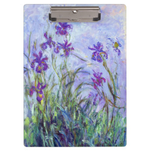 Carpeta De Pinza Claude Monet - Lilac Irises / Iris Mauves
