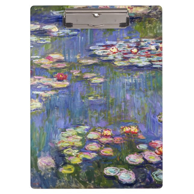 Carpeta De Pinza Claude Monet - Lilies de agua / Nympheas (Anverso)