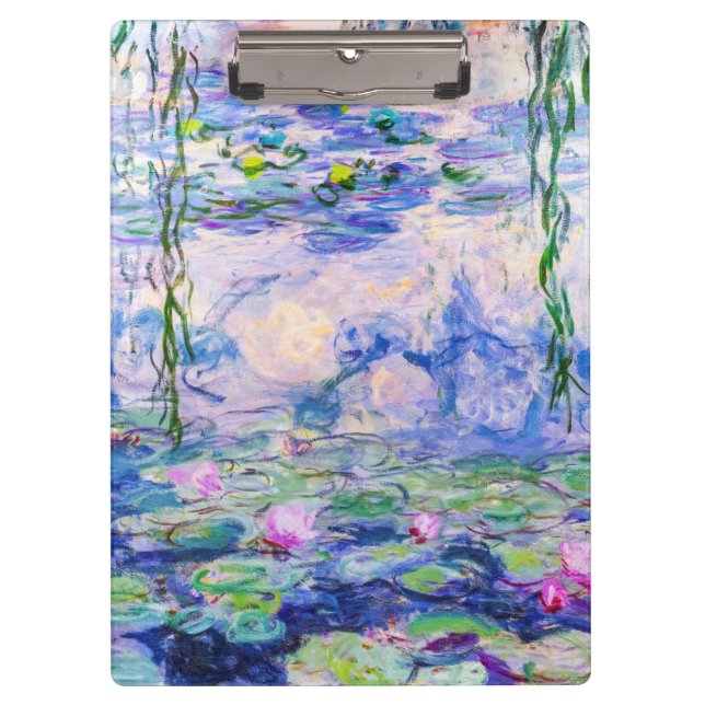Carpeta De Pinza Claude Monet - Lilies de agua / Nympheas 1919 (Anverso)