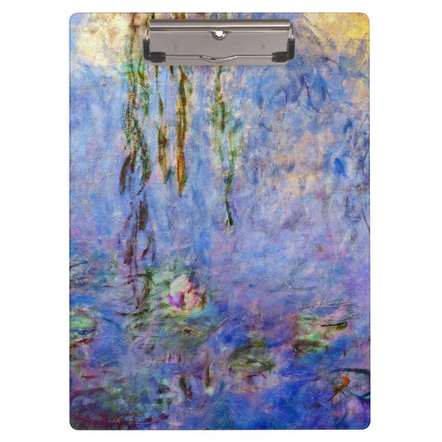 Carpeta De Pinza Claude Monet - Water Lilies (Anverso)