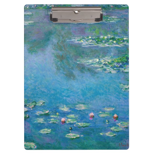 Carpeta De Pinza Claude Monet - Water Lilies 1906 (Anverso)