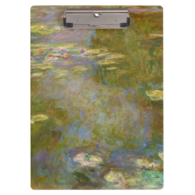 Carpeta De Pinza Claude Monet - Water Lily Pond 1917 (Anverso)