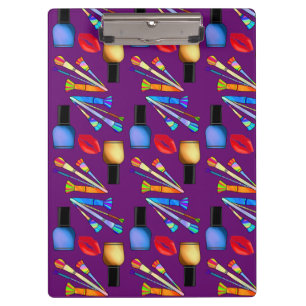 Carpeta De Pinza Clavar lápiz labial Nail Diversión polaca Bonito ú