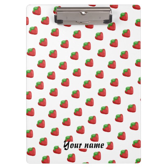 Carpeta De Pinza Clip board Strawberry Mode (Anverso)