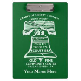 Carpeta De Pinza Clipboard - Forest Green (Personalized)
