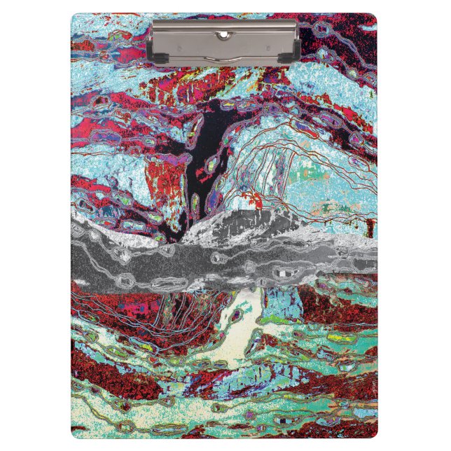 Carpeta De Pinza Clipboard – Strata Pulse (Anverso)