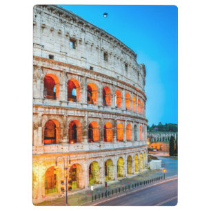 Carpeta De Pinza Clipboards Colosseo Roma Italia