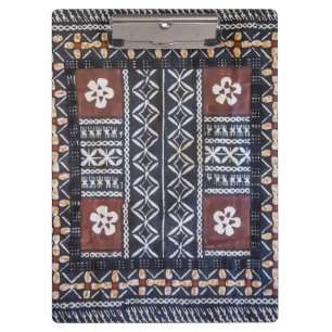 Carpeta De Pinza Clipboards de impresión de tela Tapa de Fiji