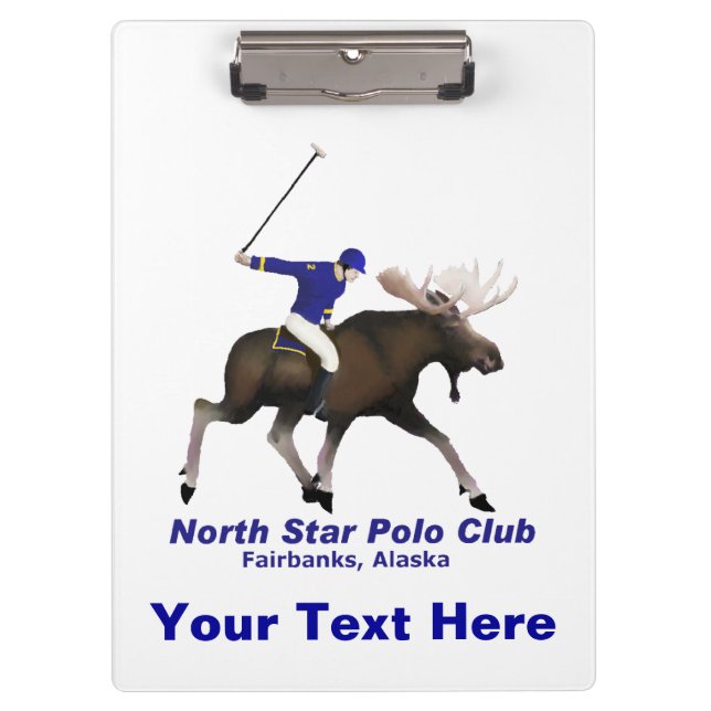 Carpeta De Pinza Club de Polo North Star (Anverso)