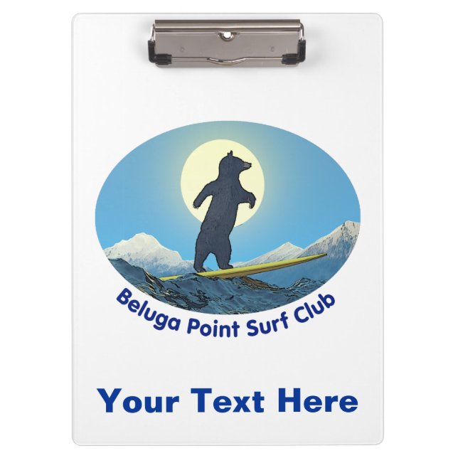 Carpeta De Pinza Club de Surf Beluga Point (Anverso)