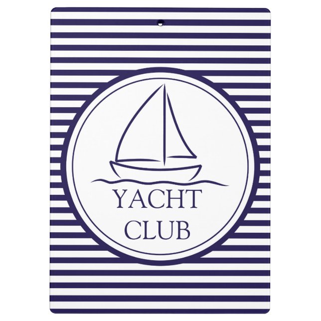 Carpeta De Pinza Club de Yates (Reverso)