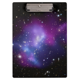 Carpeta De Pinza Clúster de galaxia púrpura