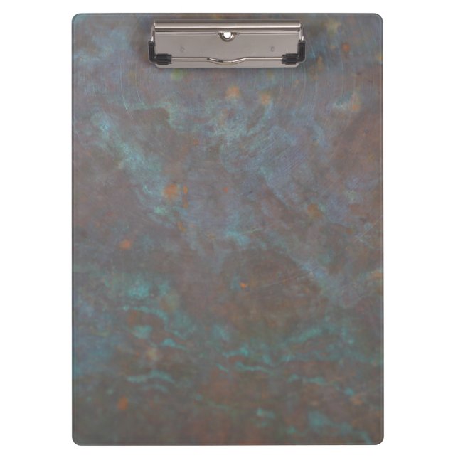 Carpeta De Pinza Cobre abstracto (Anverso)