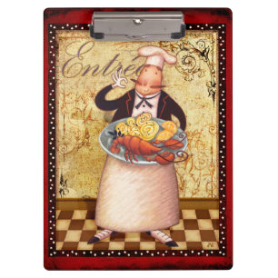 Carpeta De Pinza Cocinero Entrée