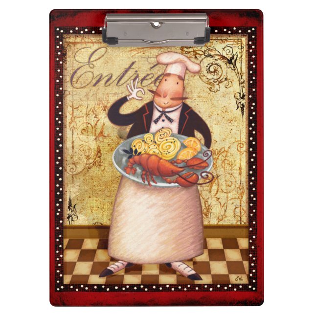 Carpeta De Pinza Cocinero Entrée (Anverso)