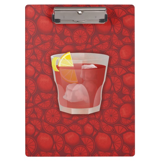 Carpeta De Pinza Cóctel americano (Anverso)