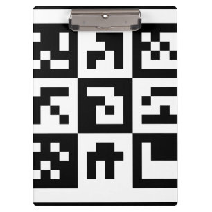 Carpeta De Pinza código qr