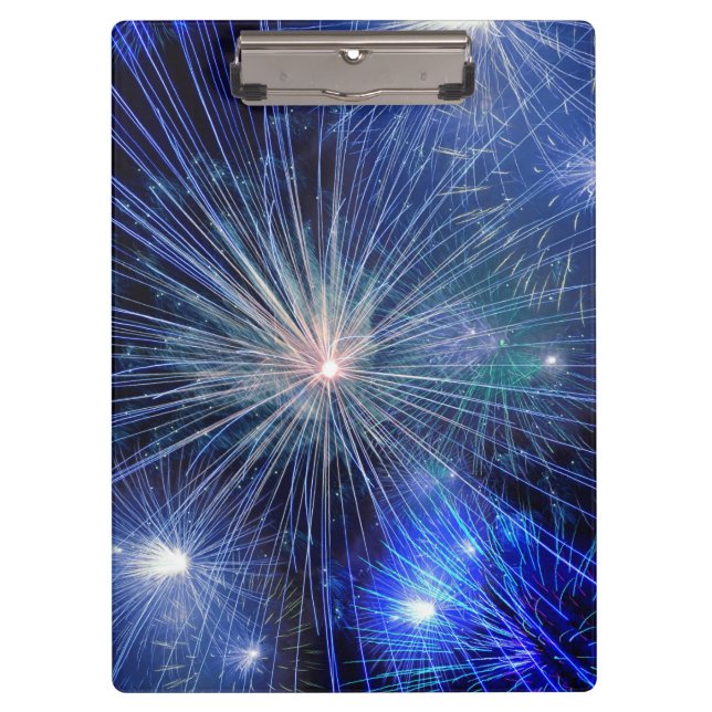 Carpeta De Pinza Cohetes de fuegos artificiales (Anverso)