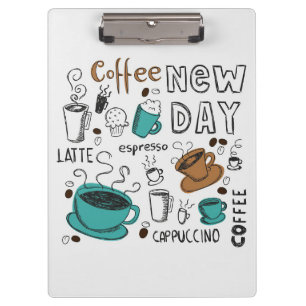 Carpeta De Pinza Colección de café de café de Lover para un nuevo d