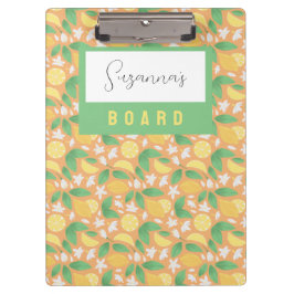 Carpeta De Pinza Colección de patrones de cesta de fruta - limón