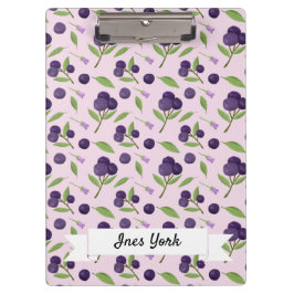 Carpeta De Pinza Colección de patrones de cesta de frutas - Blueber