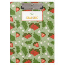 Colección de patrones de cesta de frutas - fresas