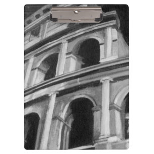 Carpeta De Pinza Coliseo romano con dibujos arquitectónicos