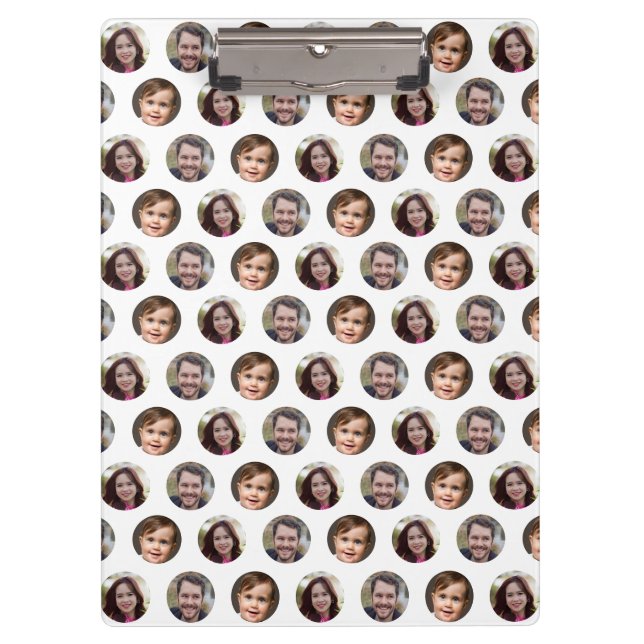 Carpeta De Pinza collage de fotos de 3 familiares (Anverso)