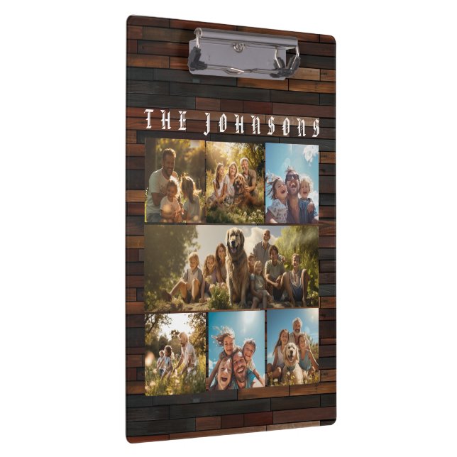 Carpeta De Pinza Collage de fotos familiar (Derecha)