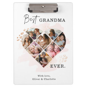 Carpeta De Pinza Collage del corazón