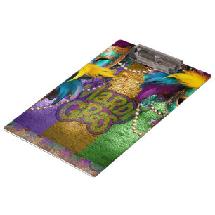 Carpeta De Pinza Collares de perlas de SlipperyJoe's Mardi Gras dob