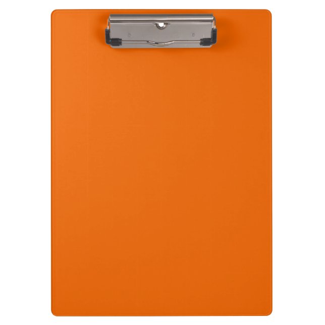 Carpeta De Pinza Color de Naranja sólido | Hex# F06400 (Anverso)