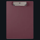 Carpeta De Pinza Color sólido de Borgoña<br><div class="desc">Color sólido de Borgoña. Color moderno.</div>