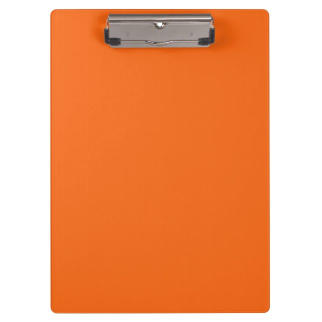 Carpeta De Pinza Color sólido tigre naranja (Anverso)