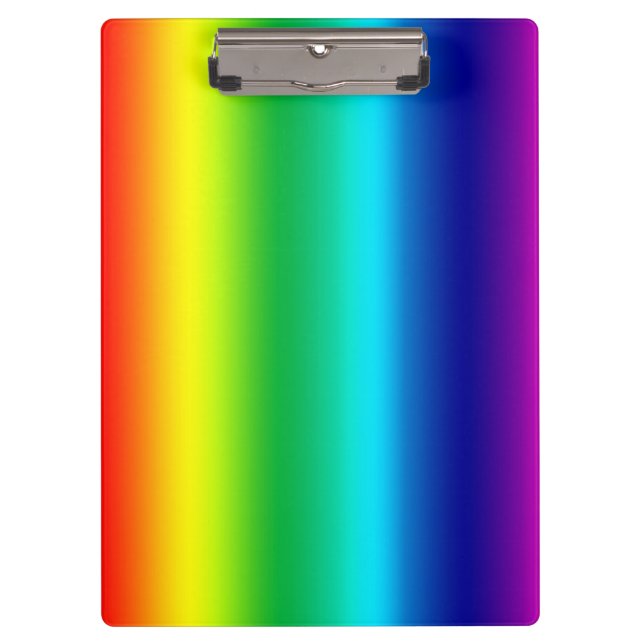 Carpeta De Pinza Colores del arco iris (Anverso)