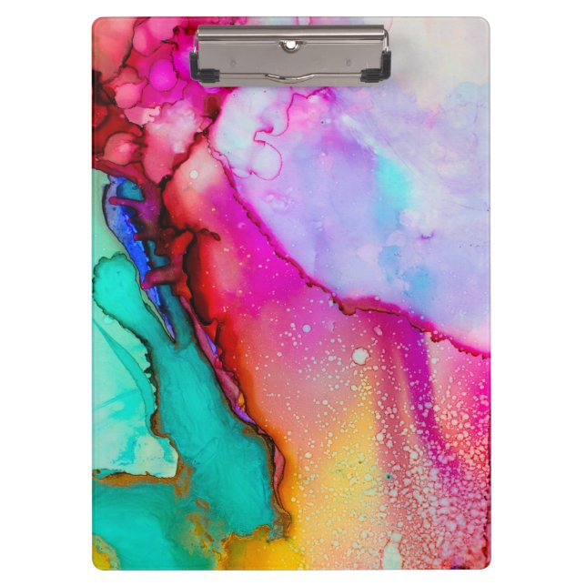 Carpeta De Pinza Colorida acuarela (Anverso)