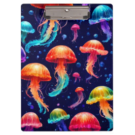 Carpeta De Pinza Colorida medusa