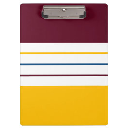 Carpeta De Pinza Coloridas franjas otoñales