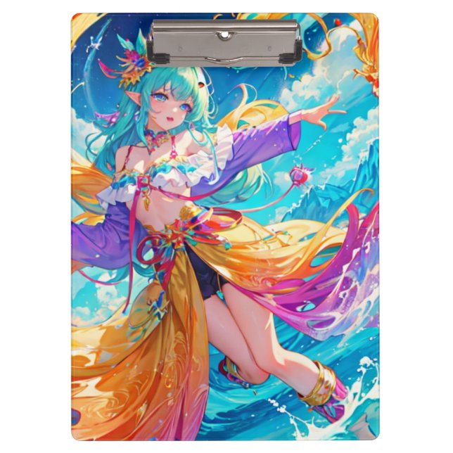 Carpeta De Pinza Colorido/anime/personalizado (Anverso)