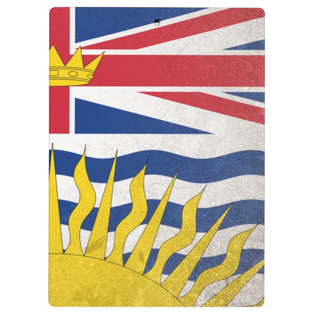 Carpeta De Pinza Columbia Británica (Reverso)