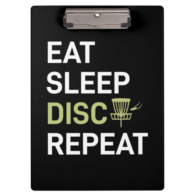 Carpeta De Pinza Comer disco de suspensión de golf Repetir (Anverso)