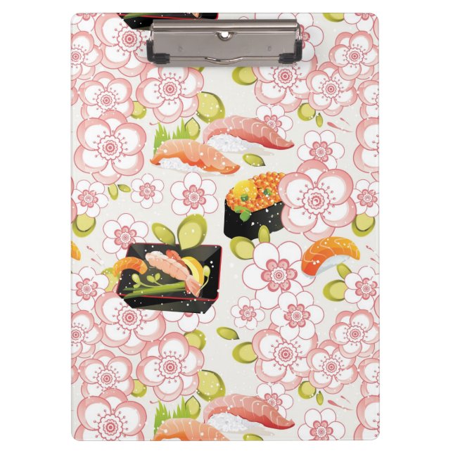 Carpeta De Pinza Comida japonesa: Modelo 2 del sushi (Anverso)