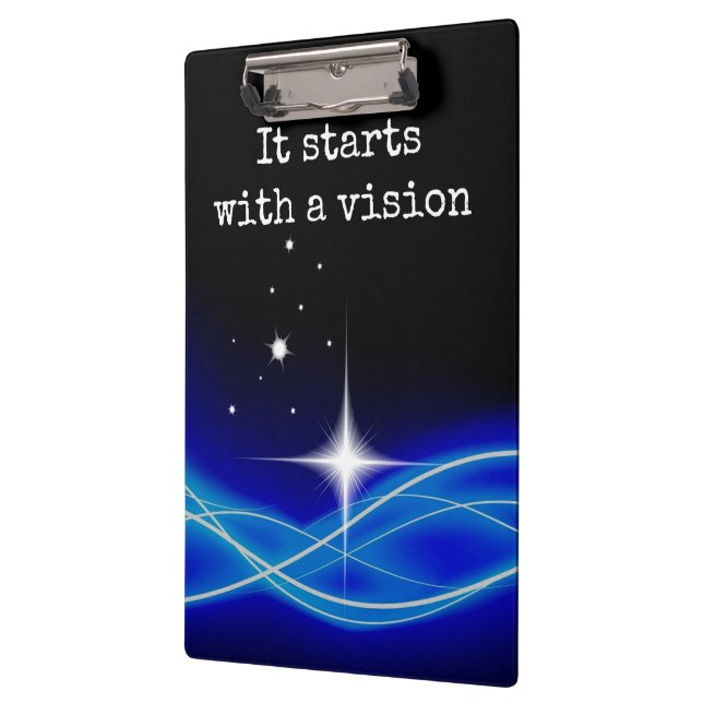 Carpeta De Pinza Comienza con un tablero de Vision (Izquierda)