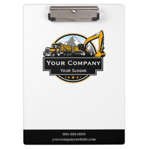 Carpeta De Pinza Compañía Constructora Profesional de Equipo Pesado